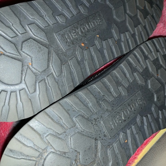 ❤️HEY DUDE DENNY HERRINGBONE BOOTIE; LADIES 9, GREY/BLACK - Picture 10 of 16